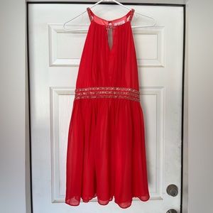 Gianni Bini Bright Orange/Pink Dress